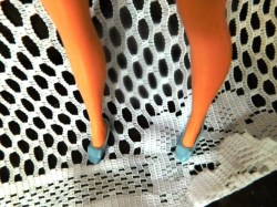 light blue bow shoes view